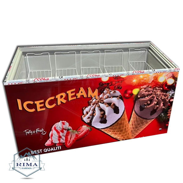 یخچال بستنی 500 لیتری